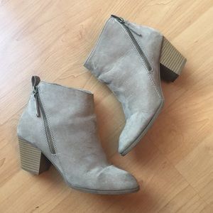Beige Booties